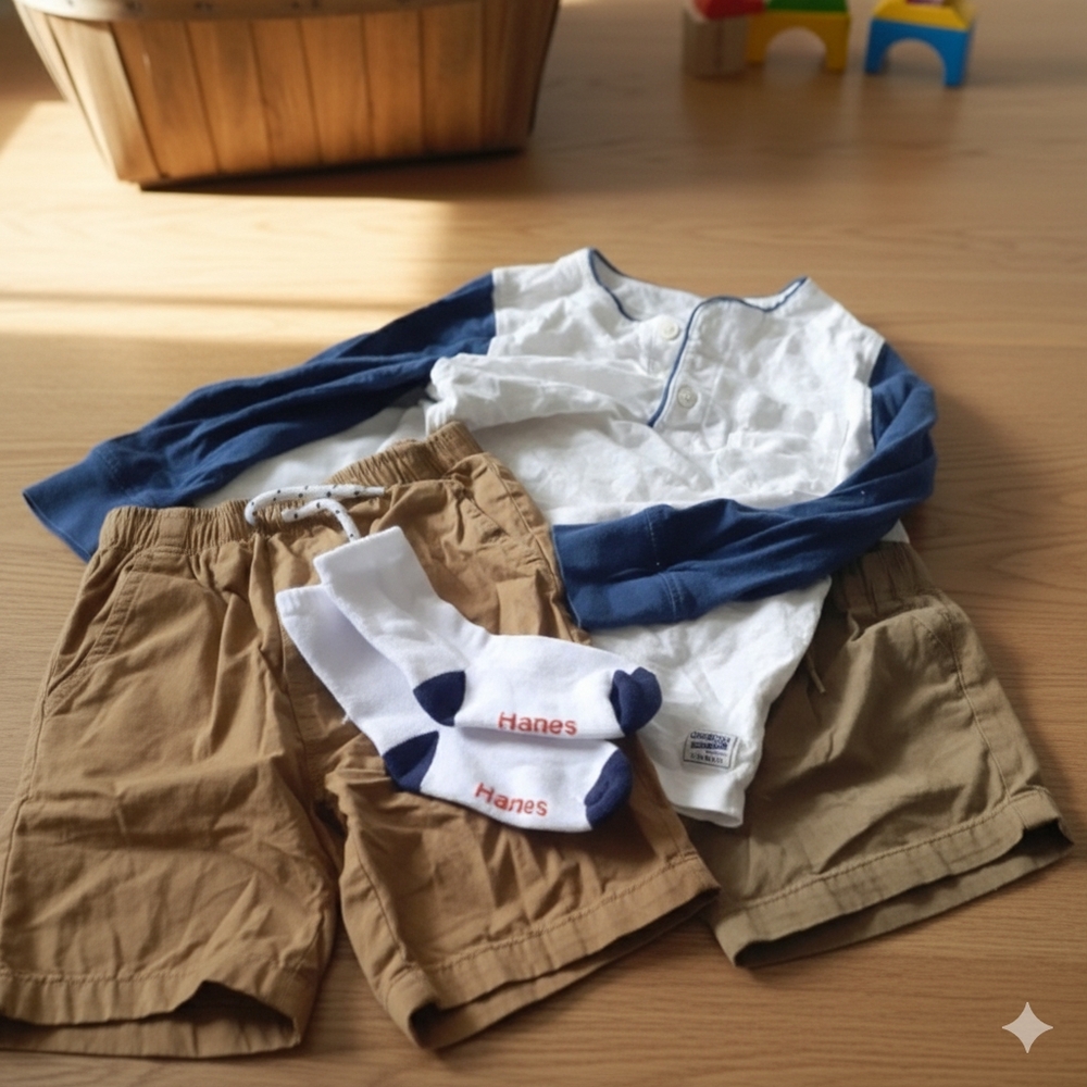 Perry Ellis Pants/Osh Gosh Shirt Bundle